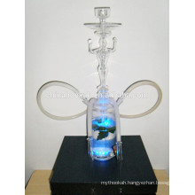 GH062-LT borosilicate glass hookahs shisha/nargile/water pipe/with led light/sheesha/narguile